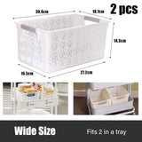 Three-Tiers Storage Trolley Shelf Kitchen Rack Cart 360 Degrees Flexible Wheels with Handle