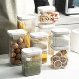 Airtight Food Storage Containers with Easy Lock Lids For Kitchen Pantry Or Refrigerator Organization and Storage