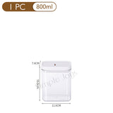 Airtight Food Storage Containers with Easy Lock Lids For Kitchen Pantry Or Refrigerator Organization and Storage