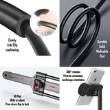 LONGER BETTER Neck Mobile Phone Mount Holder Universal Mobile Phone Stand Lazy Bracket Free Rotating
