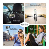 LONGER BETTER Neck Mobile Phone Mount Holder Universal Mobile Phone Stand Lazy Bracket Free Rotating