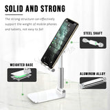 Foldable Phone Stand For Tablet iPad Holder With Adjustable Angle