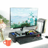 Computer Monitor Stand Riser with 3 USB Ports Ergonomic Desk Organizer Shelf For PC Laptop Monitor