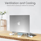 Mini Portable Laptop Stand Invisible Notebook Riser