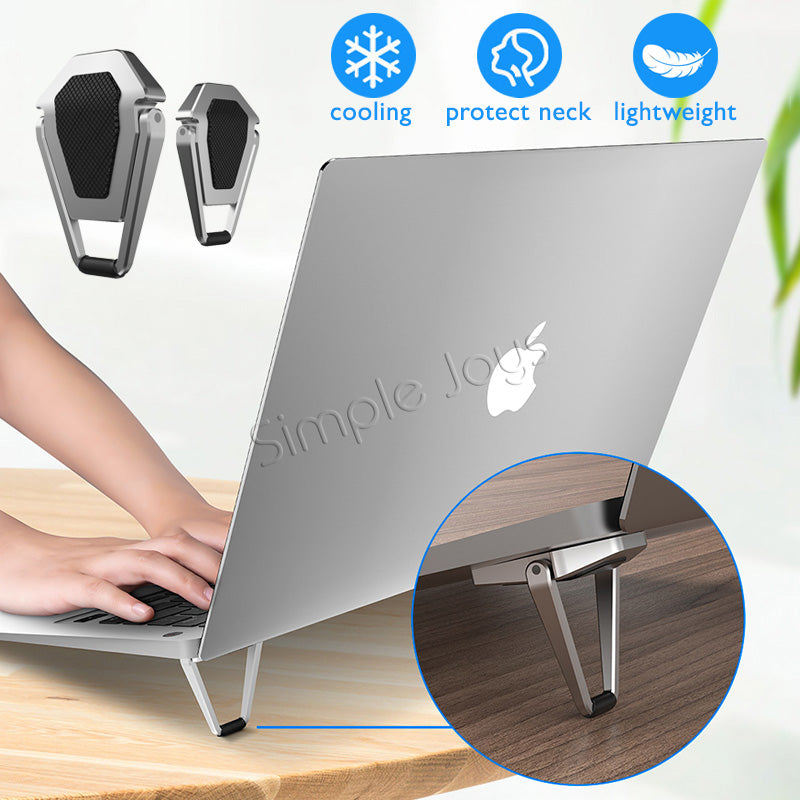 Mini Portable Laptop Stand Invisible Notebook Riser – Simple Joys