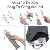 Aluminium Foldable Laptop Stand Lightweight And Portable Tablet Notebook Riser