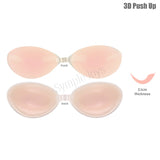 Invisible Sticky Bra Silicone Adhesive Stick On Nubra (Skin Tone)