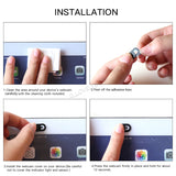 Webcam Cover Ultra Thin Web Camera Slider Covers for Laptop Computer Smartphone Mac iMac MacBook, Sliding Blocker Cover Protect Your Privacy