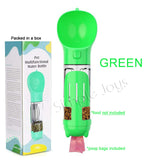 4-in-1 Travel Portable Pet Bottle Water 300ml with Food Container and Poop Shovel