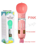 4-in-1 Travel Portable Pet Bottle Water 300ml with Food Container and Poop Shovel