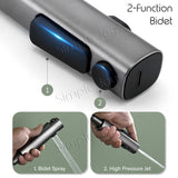 2-Function Handheld Bidet Spray Toilet Jet Sprayer