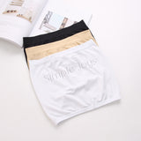 Basic Long Wide Band Tube Top Bandeau Strapless Bra