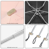 Anti UV Protection Lightweight Umbrella Foldable Into Compact Size