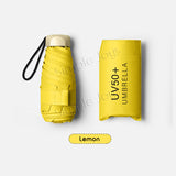 Anti UV Protection Lightweight Umbrella Foldable Into Compact Size