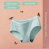 Bundle of 5 Seamless Modal Panty Antibacterial Panties Highly Stretchable Breathable And Cooling