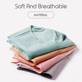 Bundle of 5 Seamless Modal Panty Antibacterial Panties Highly Stretchable Breathable And Cooling