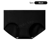 Bundle of 5 Seamless Modal Panty Antibacterial Panties Highly Stretchable Breathable And Cooling