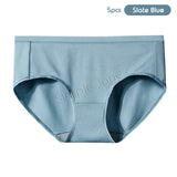 Bundle of 5 Seamless Modal Panty Antibacterial Panties Highly Stretchable Breathable And Cooling