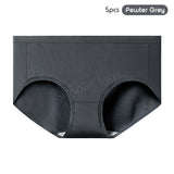 Bundle of 5 Seamless Modal Panty Antibacterial Panties Highly Stretchable Breathable And Cooling