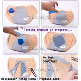 Pack of 5 Sanitary Menstrual Period Panty Briefs Teen Girls Leak Proof Underwear