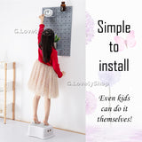 4-in-1 DIY Modular Wall Storage Display Shelf