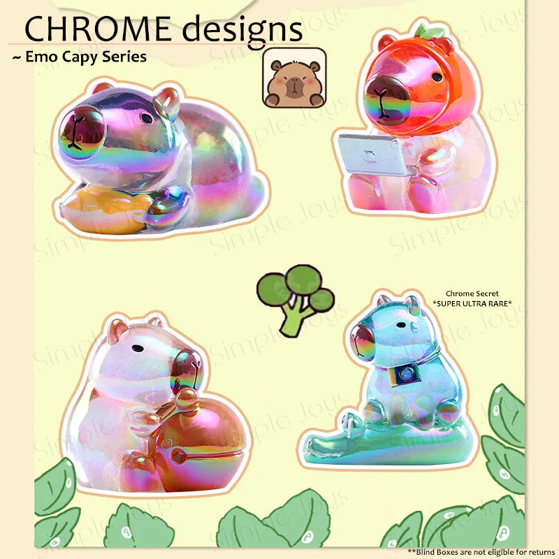 Kapibara Capybara Blind Box Figurines Resin Cute Gift