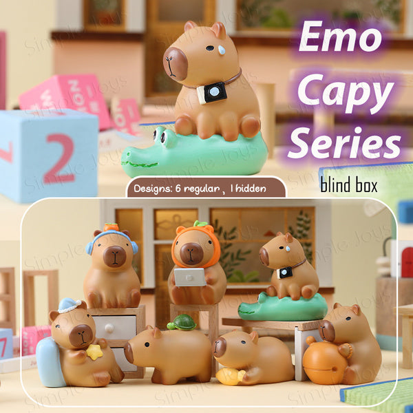 Kapibara Capybara Blind Box Figurines Resin Cute Gift