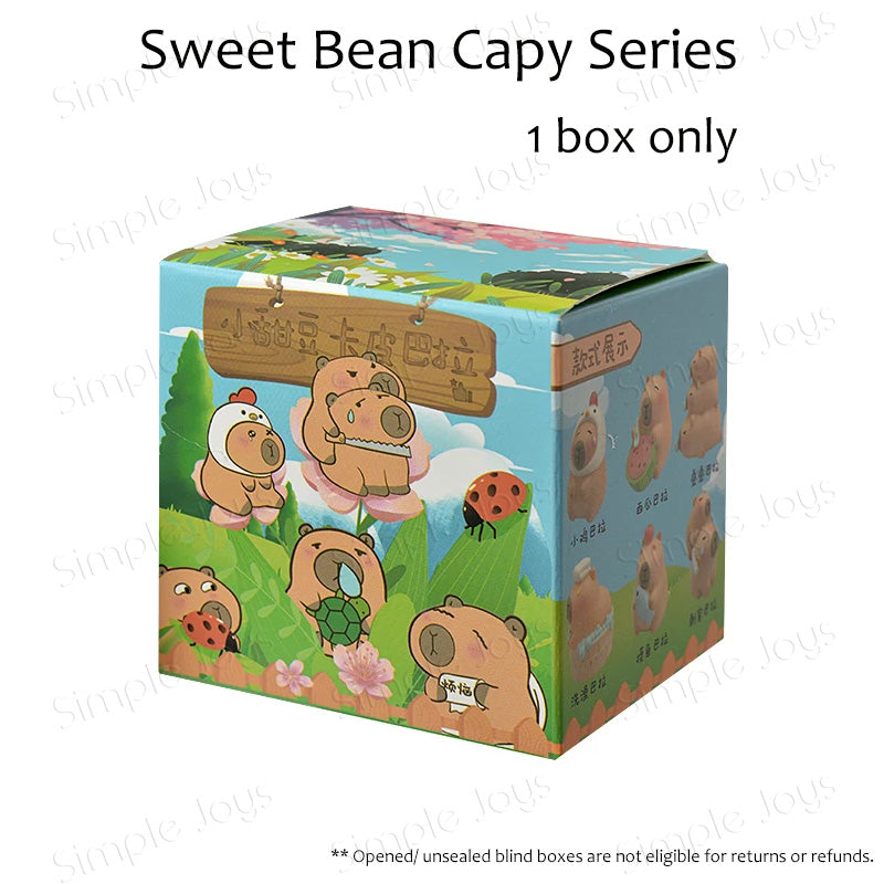Capybara Box Capybara Cute Figurines Blind Box – Simple Joys