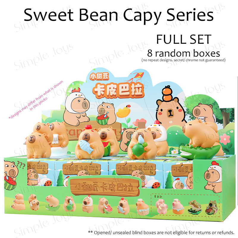 Kapibara Capybara Blind Box Figurines Resin Cute Gift