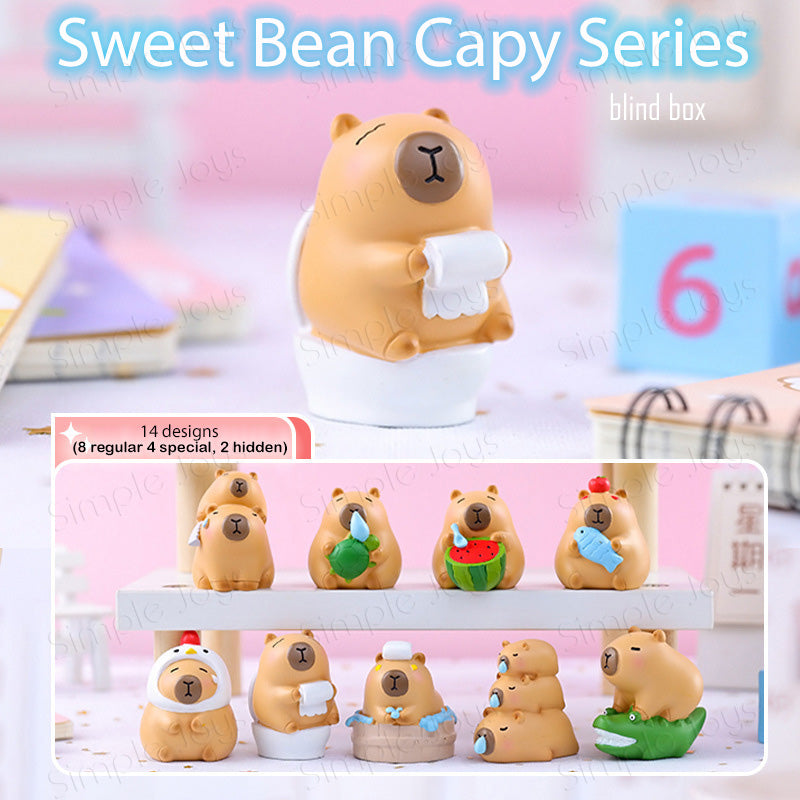 Needoh Mini BEEMAI Capybara Series 1PC Blind Box Figures Random Design needoh-mini-beemai-capybara-series-1pc-blind-box-figures-random-design