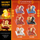 Fortune Horse Chinese New Year 2026 Blind Box Figure Figurine Auspicious CNY Decoration Display Luck