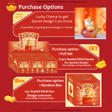 Fortune Horse Chinese New Year 2026 Blind Box Figure Figurine Auspicious CNY Decoration Display Luck