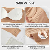 Strapless Bra Wireless Seamless Anti-Slip Tube Bra