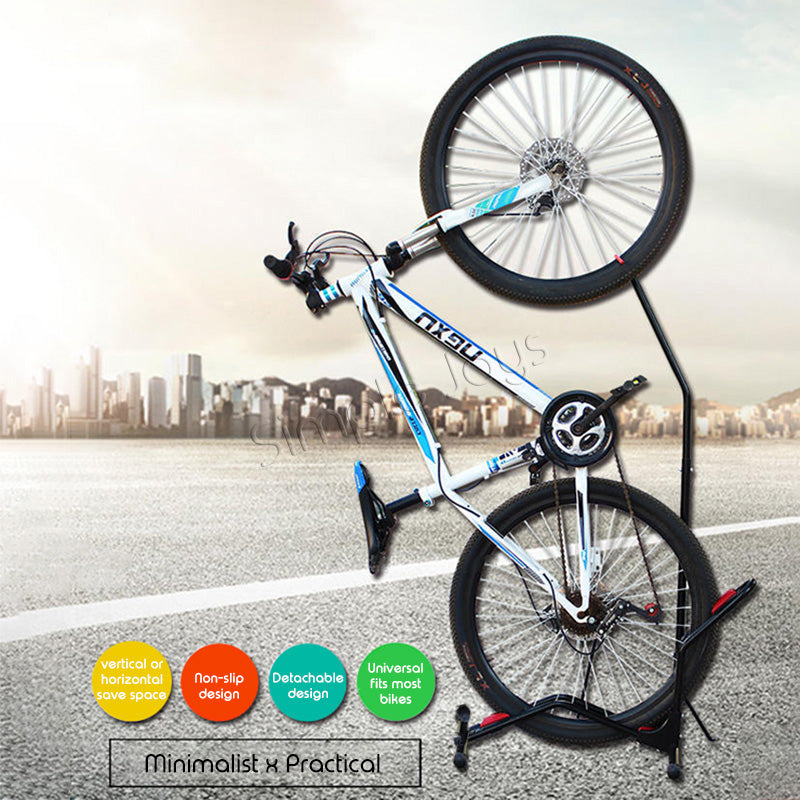 Vertical Bicycle Stand Adjustable Bike Storage Rack – Simple Joys