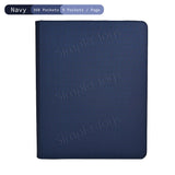 TCG Card Binder Album Holder With Zipper 9 Pocket Game Pokemon Collection