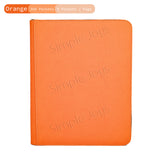 TCG Card Binder Album Holder With Zipper 9 Pocket Game Pokemon Collection