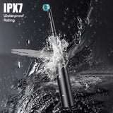 Precision Electric Toothbrush Ultra-Sonic Deep Clean Rechargeable With 5 Modes