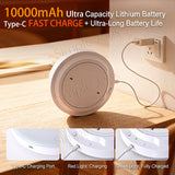 10000mAh Long Lasting Motion Sensor Ceiling Light Large Battery Capacity For Kitchen Bathroom Toilet Walk-in Wardrobe
