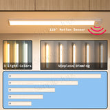 Ultra-thin Motion Sensor 3-Color LED Light Stick Night Lamp