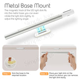 Motion Sensor LED Light Stick With Display And Adjustable Angle