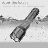 High Power Laser LED Flashlight Torch Light 500m Range With Built-in Power Bank & Smart Digital Display