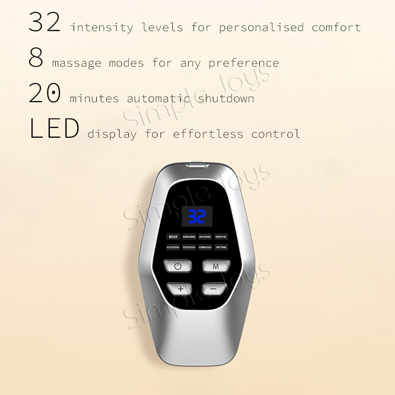 EMS Foot Massager Mat Pad 👣 32 Levels Rechargeable Foldable Remote Control Electric Acupoint Leg Sculpting