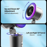10000mAh Table Fan 100 Speed With Lights Auto Oscillating Fan