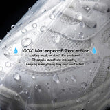 Disposable Waterproof Rain Shoe Covers For Kids & Adults 100% Watertight Extra Thick PE Protectors