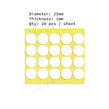 Heavy-Duty Small Double-Sided Adhesive Sticker Tape Pads - No-Trace Mounting Dots - Suitable for Blind Box Figurines