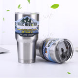 Vacuum Insulated Tumbler BPA Free Stainless Steel Thermal Flask Mug Cup