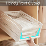 (2pcs) Multipurpose Wardrobe Organizer Divider Stackable And Foldable Pull-Out Design