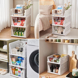 (2pcs) Multipurpose Wardrobe Organizer Divider Stackable And Foldable Pull-Out Design