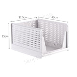 (2pcs) Multipurpose Wardrobe Organizer Divider Stackable And Foldable Pull-Out Design