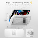 Waterproof Shower Phone Holder Box with 360° Rotation, Anti-Fog Touch Screen No-Drill Adhesive Mount